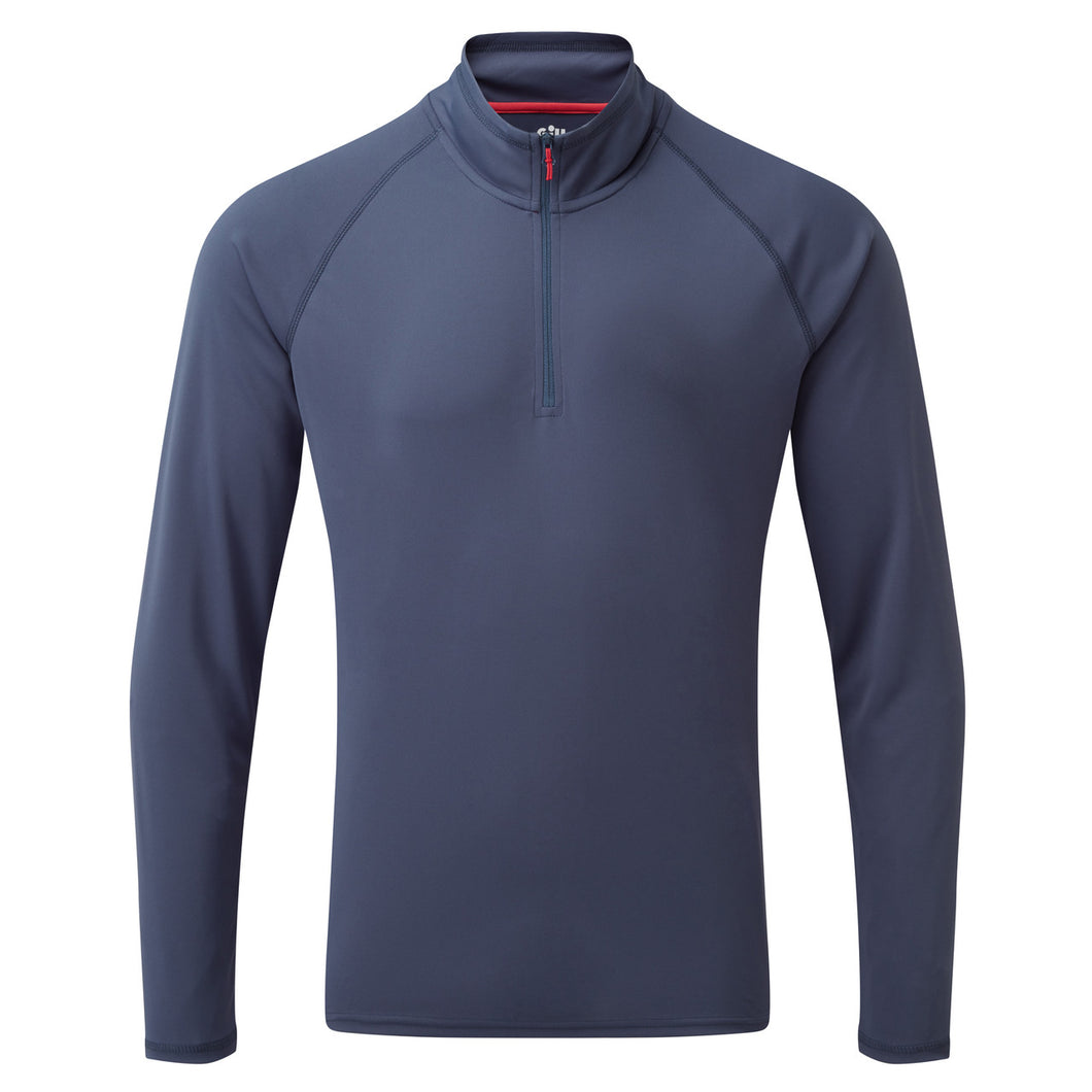 UV Tec Long Sleeve Zip Tee Mens